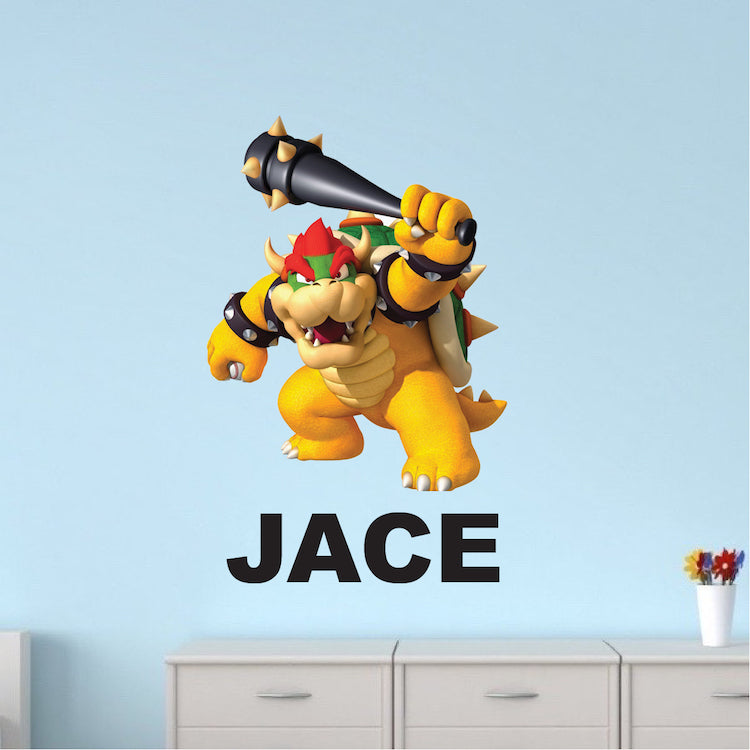 Baseball Custom Name Wall Decal