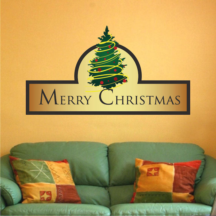 Merry Christmas Decal