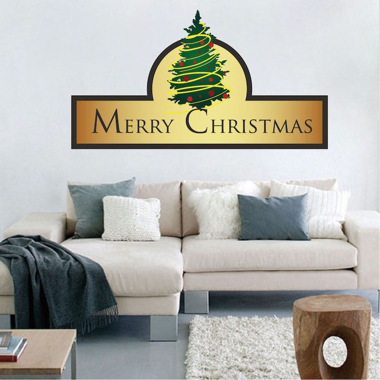 Merry Christmas Decal