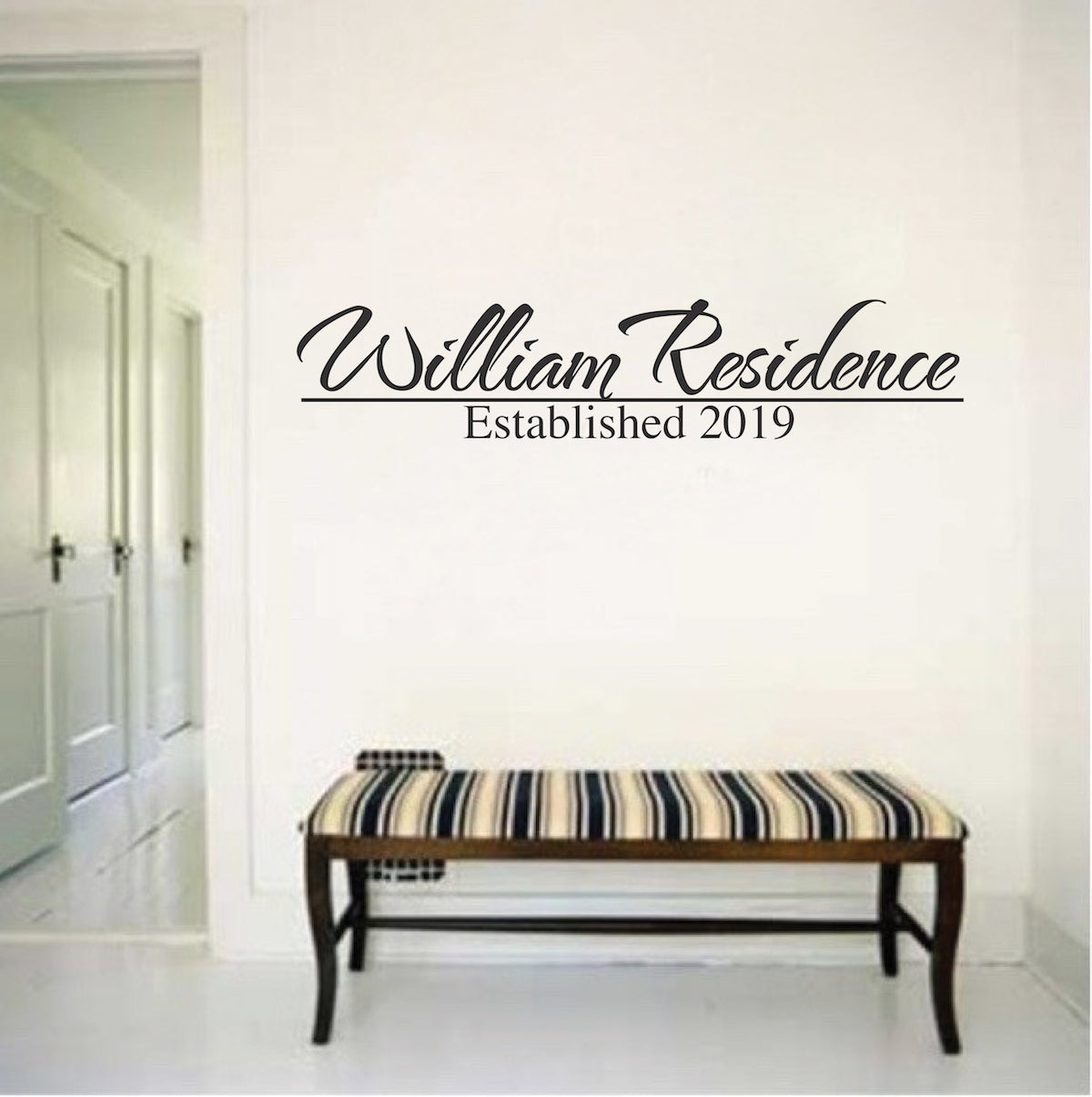 Personalized Family Wall Decal
