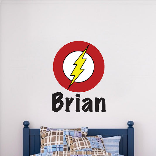 Super Hero Logo Wall Decal