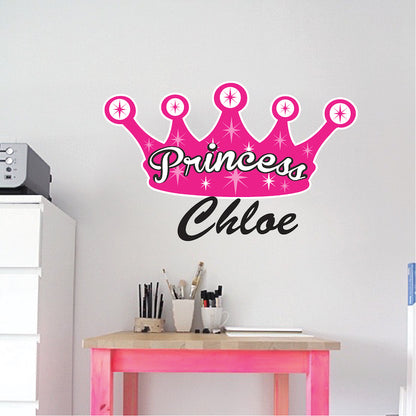 Custom Princess Wall Decal