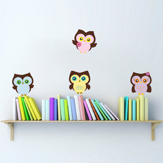 Nursery Owl Wall Decal