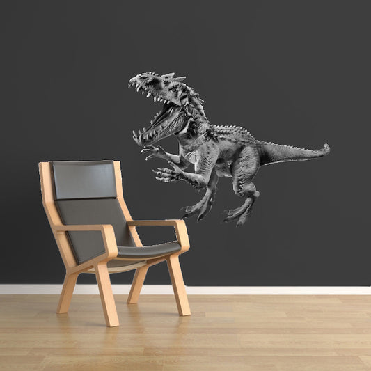 Horned Dinosaur Wall Decal