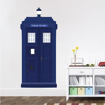 British Phone Box Wall Decal