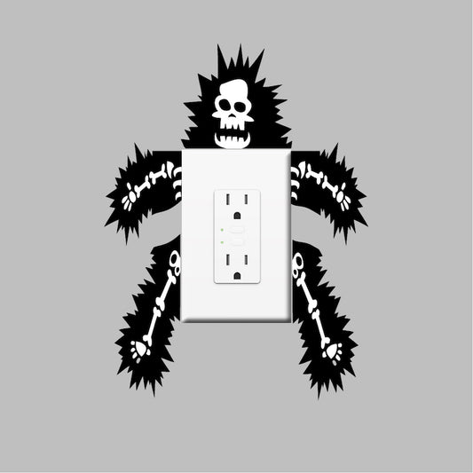 Funny Outlet & Light Switch Wall Decal