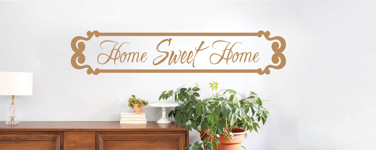 Welcome Home Wall Decal