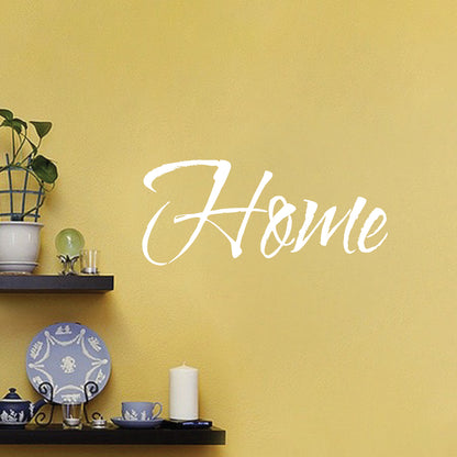 Home Wall Quote Decal