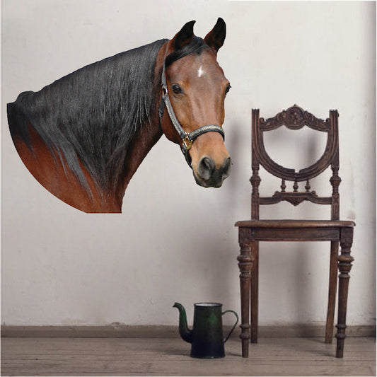 Horse Head Wall Decal