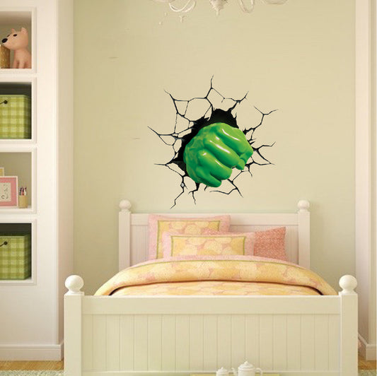 Smash Fist Wall Decal