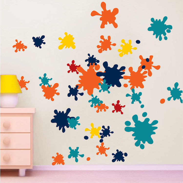 Ink Splash Decal Set