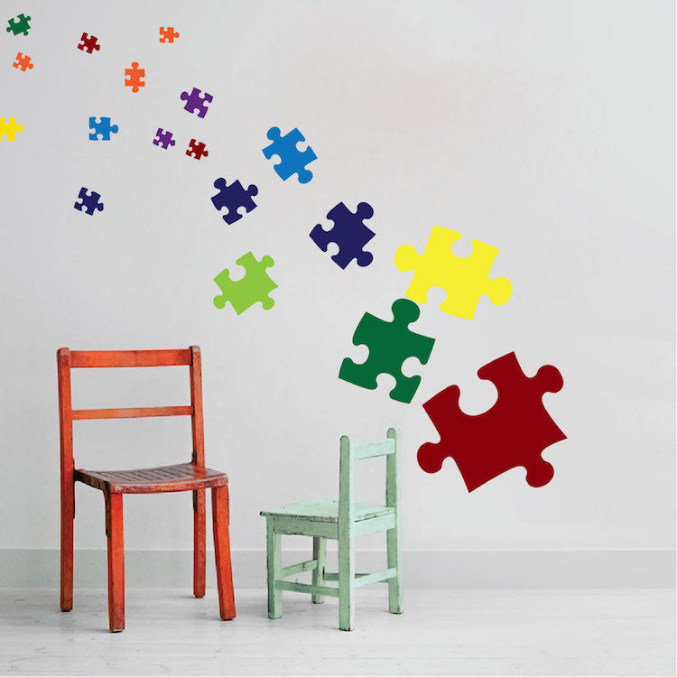 Puzzle Piece Decal Set