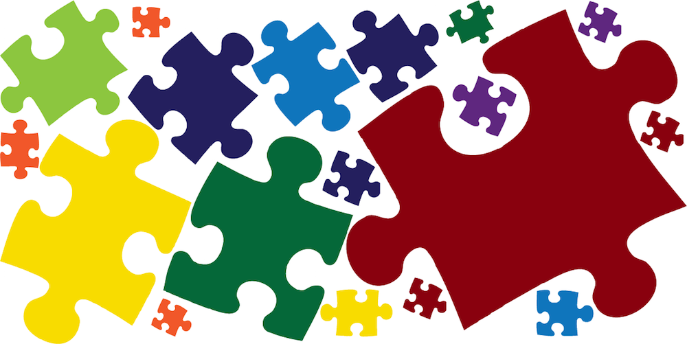 Puzzle Piece Decal Set