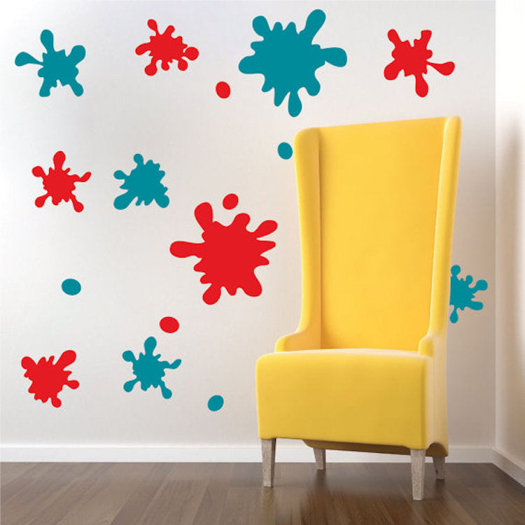 Ink Splash Decal Set