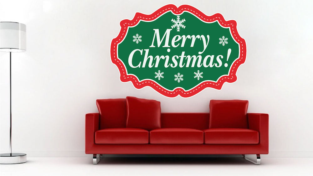 Merry Christmas Decal
