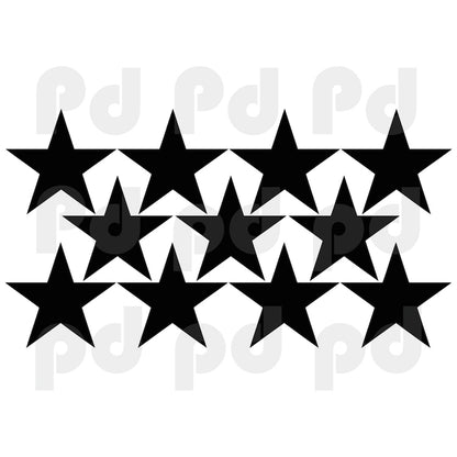 Star Decal Set