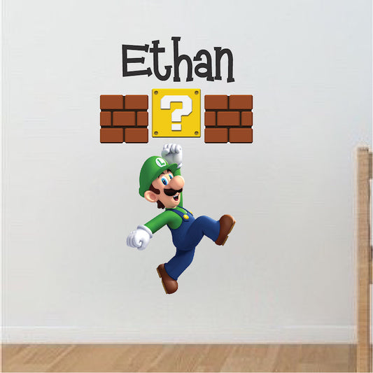 Personalized Game Room Decal