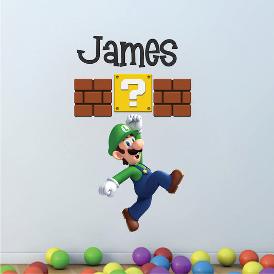 Personalized Game Room Decal