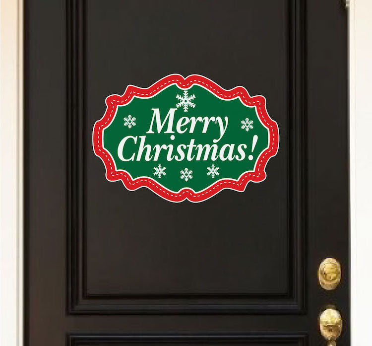 Merry Christmas Decal