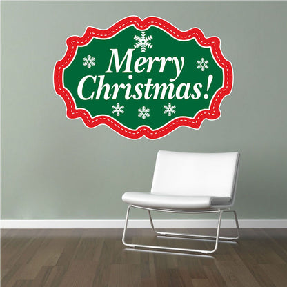 Merry Christmas Decal