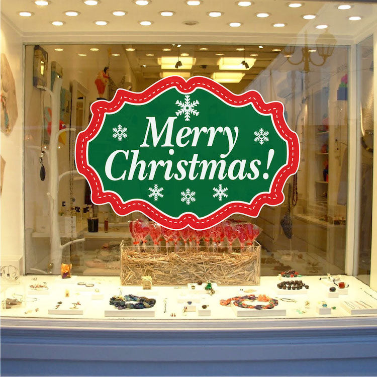 Merry Christmas Decal