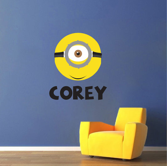 Personalized Cartoon Wall Decal