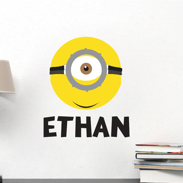 Personalized Cartoon Wall Decal