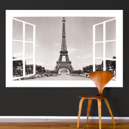 Paris Window Wall Decal