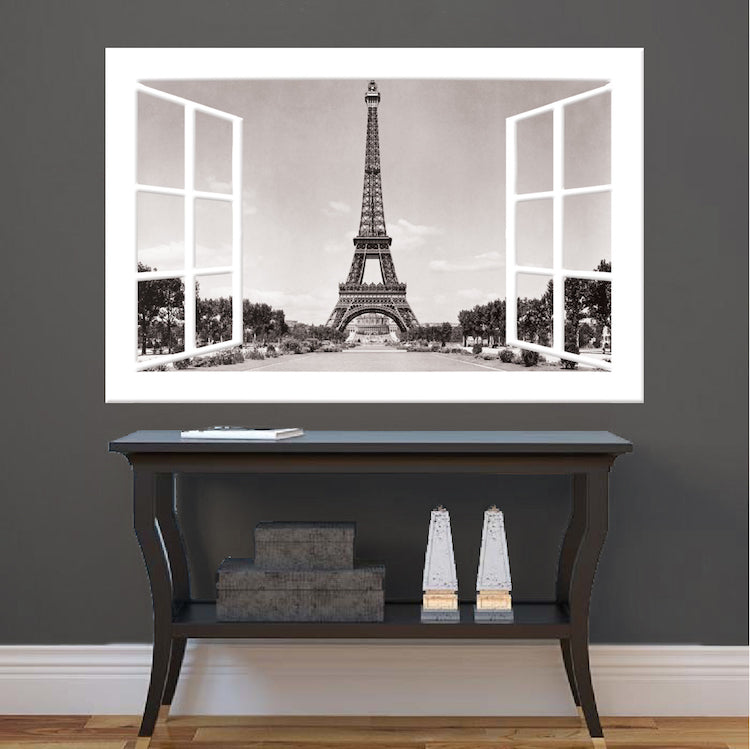 Paris Window Wall Decal