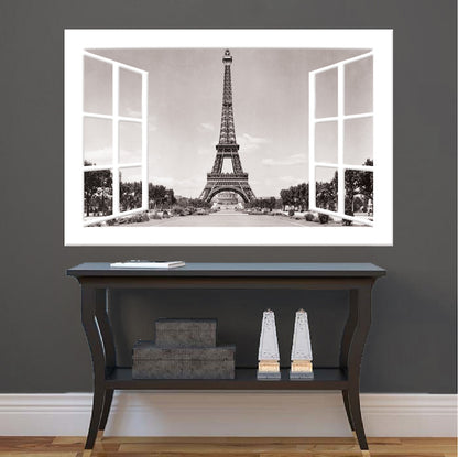 Paris Window Wall Decal