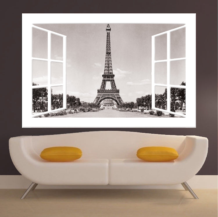 Paris Window Wall Decal