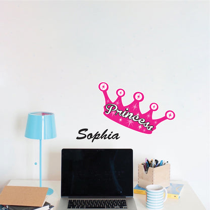 Custom Princess Wall Decal