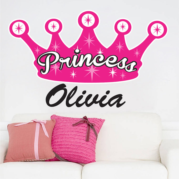 Custom Princess Wall Decal
