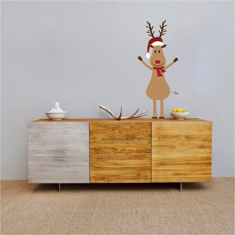 Christmas Reindeer Decal