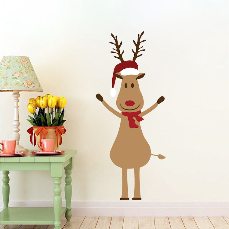Christmas Reindeer Decal