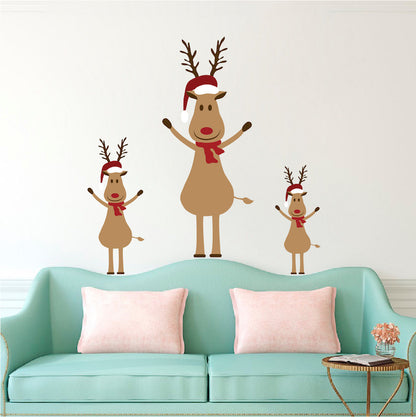 Christmas Reindeer Decal