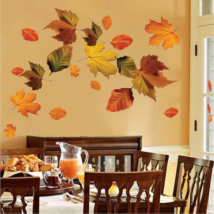 Autumn Leaves Wall & Window Decals
