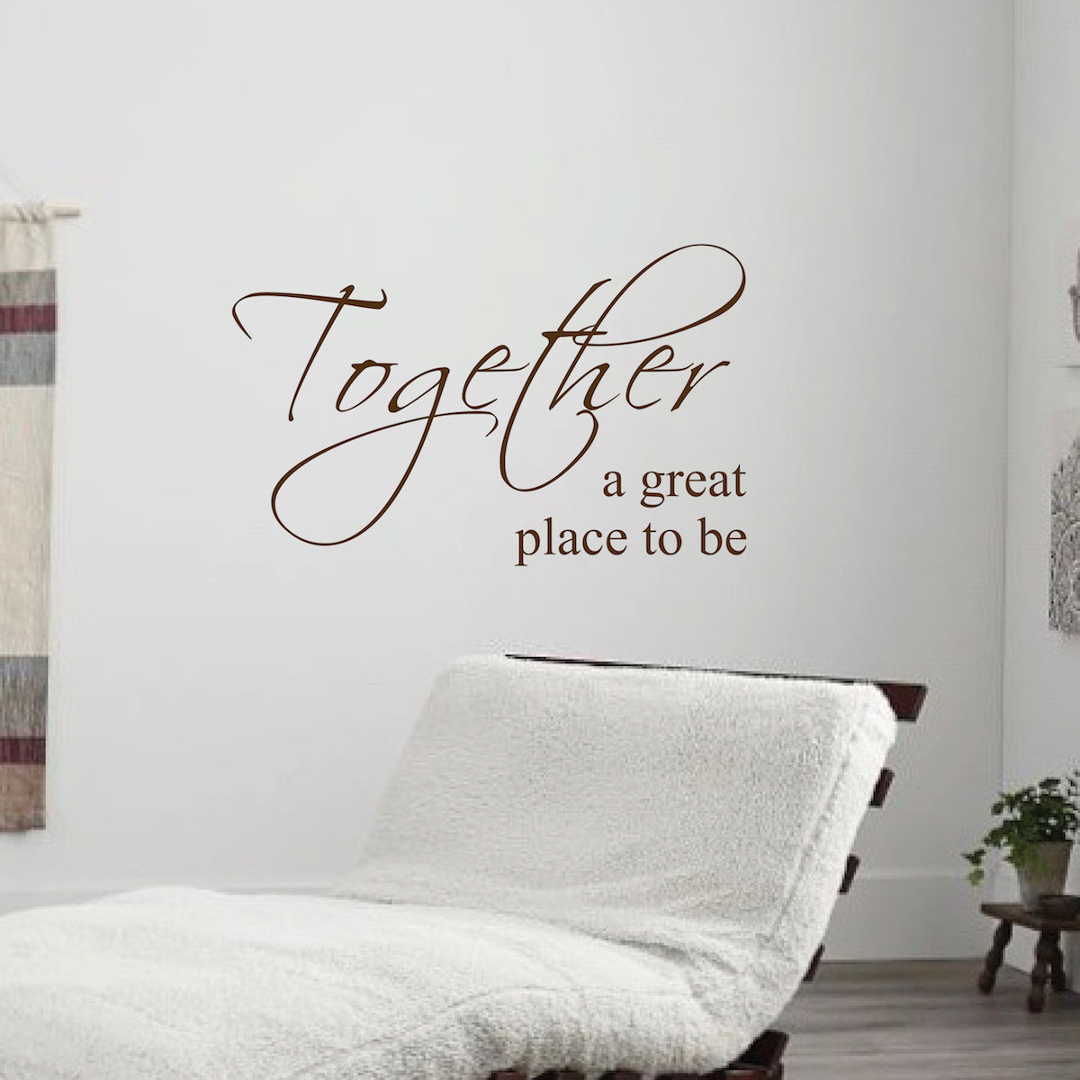 Inspirational Together Wall Decal