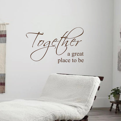 Inspirational Together Wall Decal