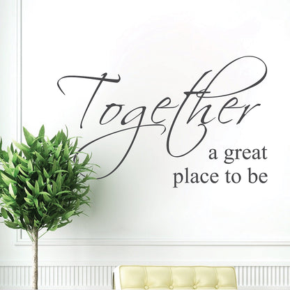 Inspirational Together Wall Decal