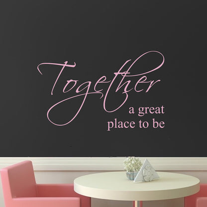 Inspirational Together Wall Decal