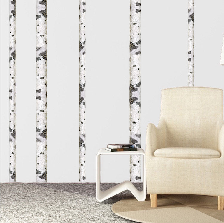 Birch Tree Wall Decal Set