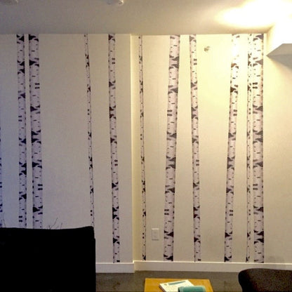 Birch Tree Wall Decal Set
