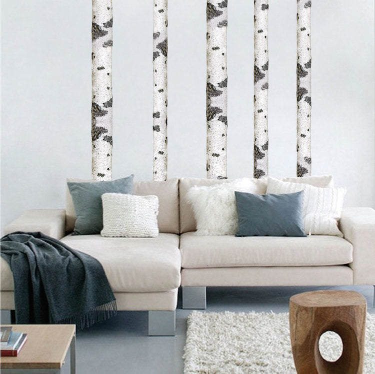 Birch Tree Wall Decal Set