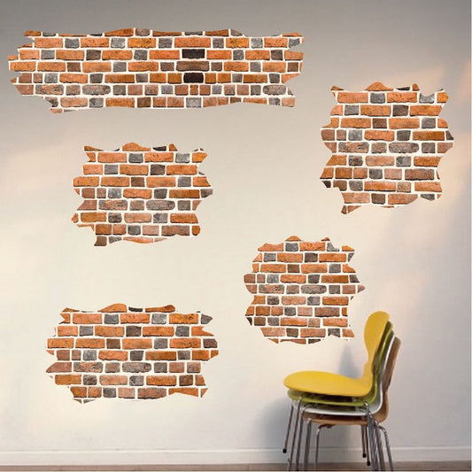Brick Wall Decal Set