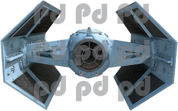 Space Ship Fighter Wall Decal