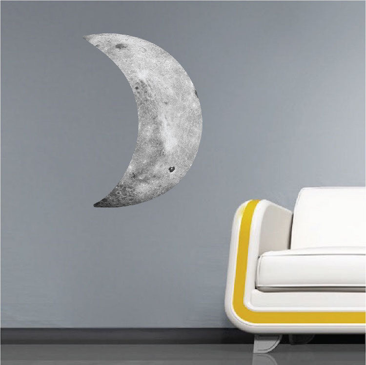 Crescent Moon Wall Decal