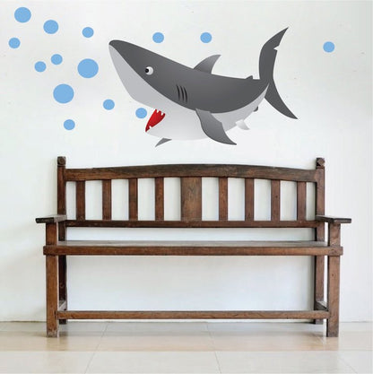 Kids Shark Wall Decal