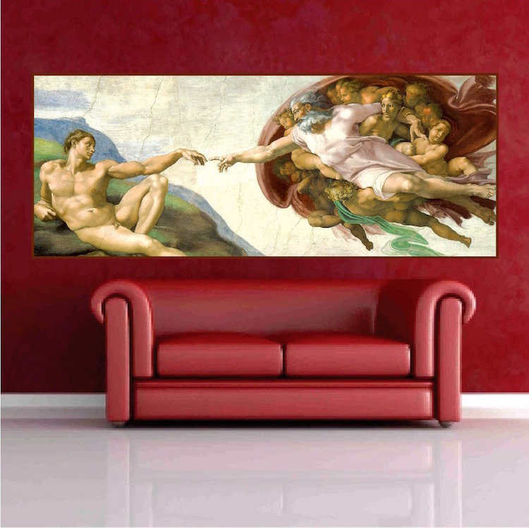 Michelangelo Wall Decal