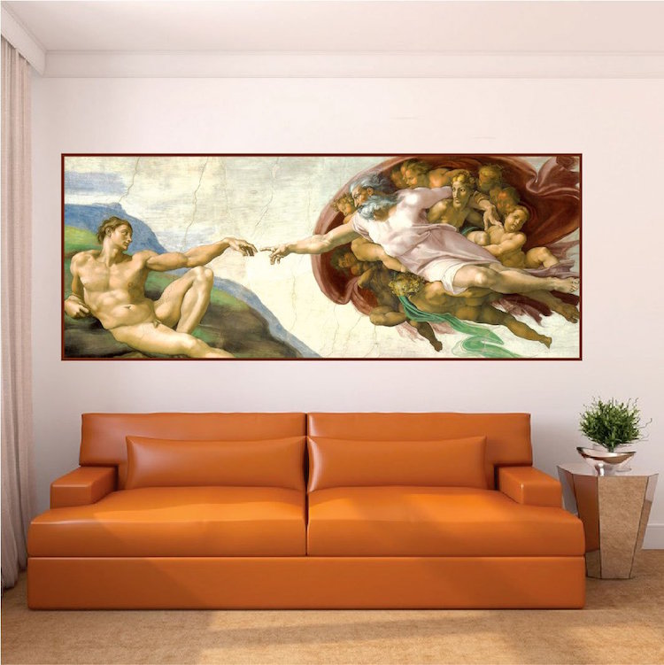 Michelangelo Wall Decal